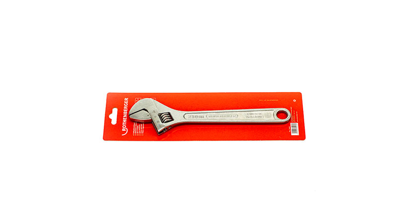 ADJUSTABLE WRENCH WIDE OPENING, 10" ROTHENBERGER 70443