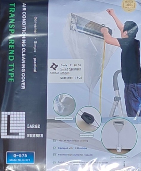 Split system A/C cleaning kit
