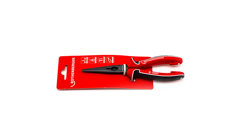 Electrical long nose pliers 200MM  ROTHENBERGER 1500003168