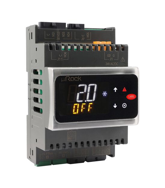 URACK, 24V, DIN MOUNTING DISPLAY U20R00MRK0290 CAREL